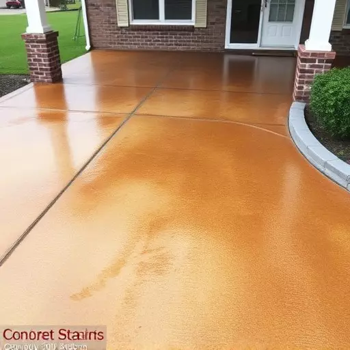 Concrete staining services Oak Harbor Ohio,Benefits of concrete staining,Acid-stained concrete
