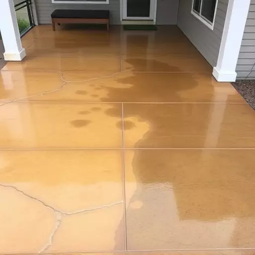 Concrete staining services Oak Harbor Ohio,Benefits of concrete staining,Acid-stained concrete