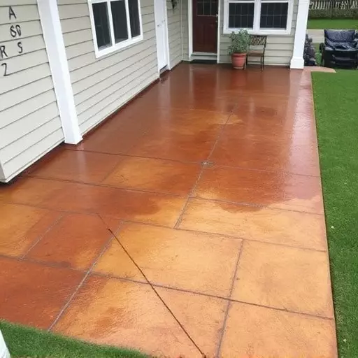 Concrete staining services Oak Harbor Ohio,Benefits of concrete staining,Acid-stained concrete