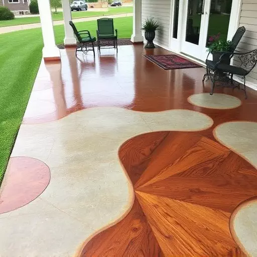 Concrete staining services Oak Harbor Ohio,Benefits of concrete staining,Acid-stained concrete