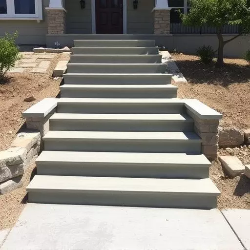 Concrete step construction process toledo,Residential concrete steps,Commercial concrete step construction