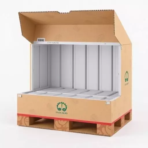 container packaging solutions , sustainable container packaging , custom container packaging