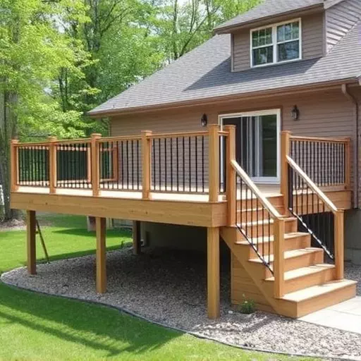 custom deck installation wisconsin,custom deck design services,multi-level deck installation