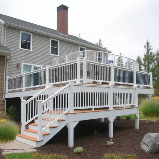 custom deck installation wisconsin,custom deck design services,multi-level deck installation