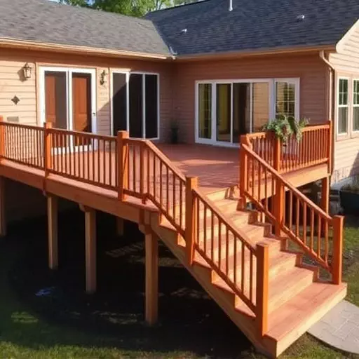 custom deck installation wisconsin,custom deck design services,multi-level deck installation