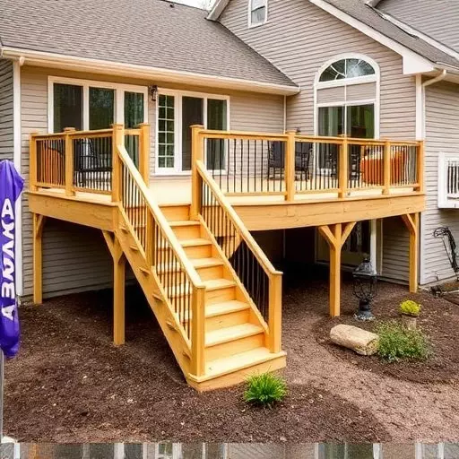 custom deck installation wisconsin,custom deck design services,multi-level deck installation