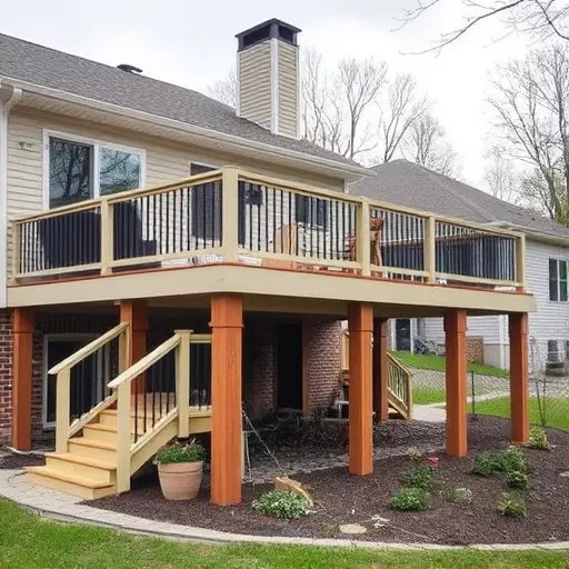 custom deck installation wisconsin,custom deck design services,multi-level deck installation