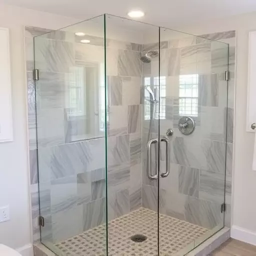custom frameless shower enclosures lake Orion Michigan,custom frameless shower enclosure designs,benefits of custom frameless shower enclosures