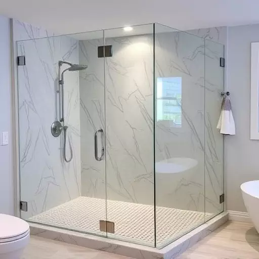 custom frameless shower enclosures lake Orion Michigan,custom frameless shower enclosure designs,benefits of custom frameless shower enclosures