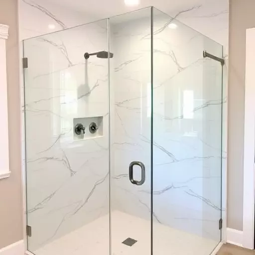 custom frameless shower enclosures lake Orion Michigan,custom frameless shower enclosure designs,benefits of custom frameless shower enclosures