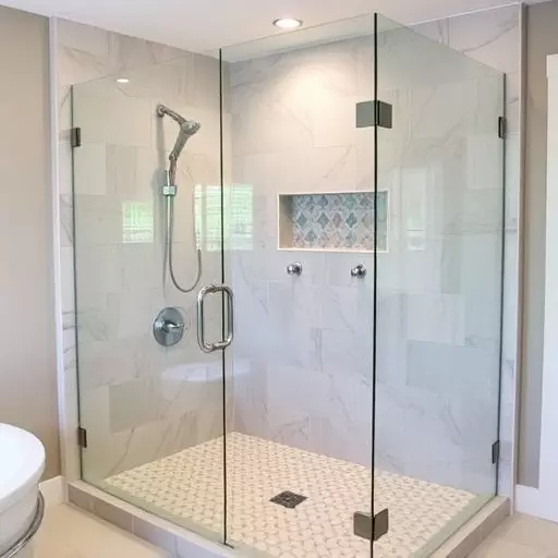 custom frameless shower enclosures lake Orion Michigan,custom frameless shower enclosure designs,benefits of custom frameless shower enclosures