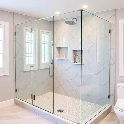 custom frameless shower enclosures lake Orion Michigan,custom frameless shower enclosure designs,benefits of custom frameless shower enclosures