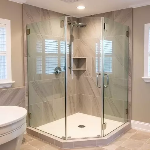 custom frameless shower enclosures toledo,custom frameless shower enclosure designs,benefits of custom frameless shower enclosures