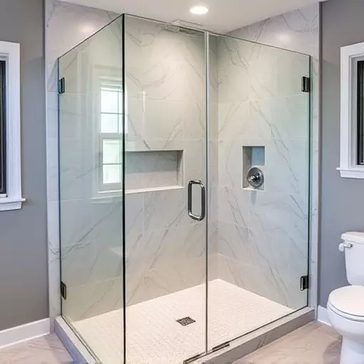custom glass for modern bathrooms lake Orion Michigan,frameless shower doors,glass shower enclosures