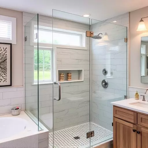 custom glass for modern bathrooms lake Orion Michigan,frameless shower doors,glass shower enclosures