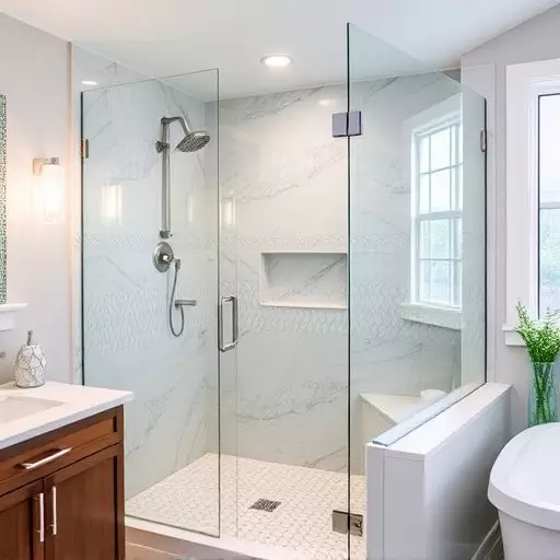 custom glass for modern bathrooms lake Orion Michigan,frameless shower doors,glass shower enclosures
