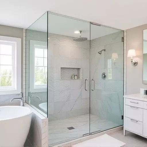 custom glass for modern bathrooms toledo,frameless shower doors,glass shower enclosures
