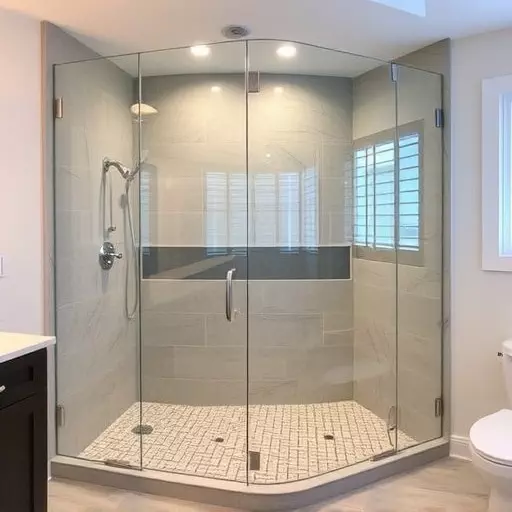 custom glass for modern bathrooms toledo,frameless shower doors,glass shower enclosures