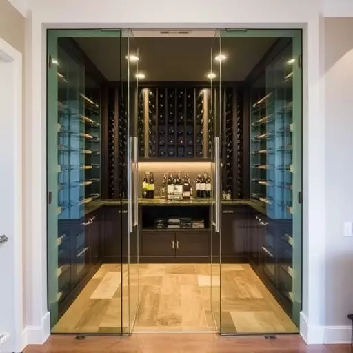 custom glass for wine rooms lake Orion Michigan,custom glass for wine room designs,frameless glass for wine rooms