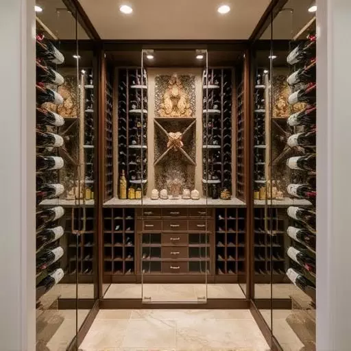 custom glass wine room lake Orion Michigan,custom glass wine room designs,glass types for wine rooms
