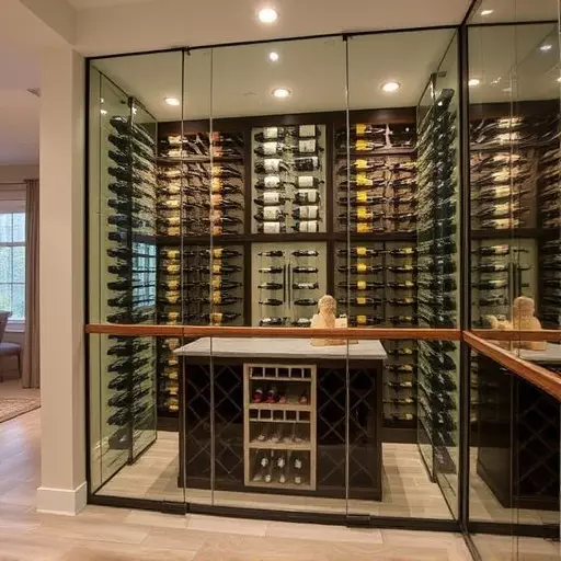 custom glass wine room lake Orion Michigan,custom glass wine room designs,glass types for wine rooms