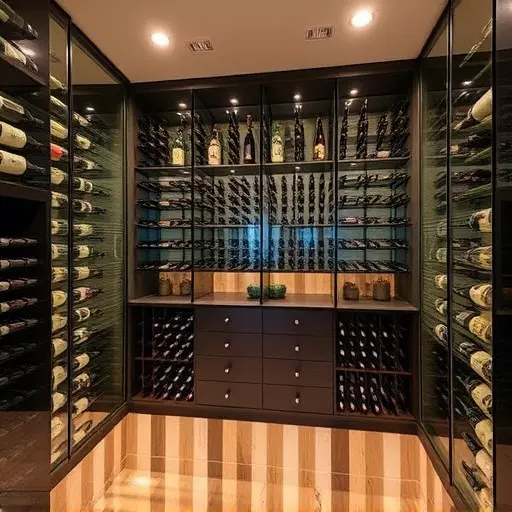 custom glass wine room toledo,custom glass wine room designs,glass types for wine rooms