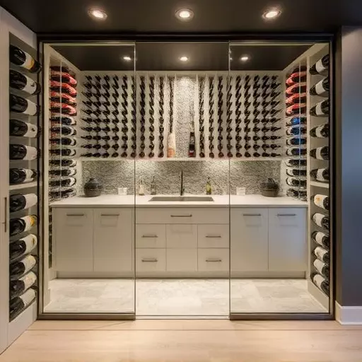 custom glass wine room toledo,custom glass wine room designs,glass types for wine rooms