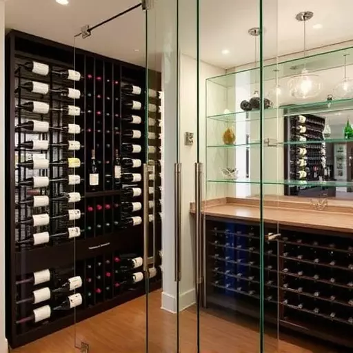 custom glass wine room toledo,custom glass wine room designs,glass types for wine rooms