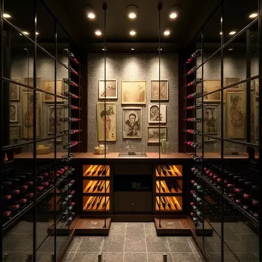 custom glass wine room toledo,custom glass wine room designs,glass types for wine rooms