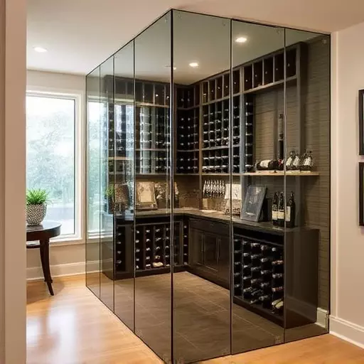 custom glass wine room toledo,custom glass wine room designs,glass types for wine rooms