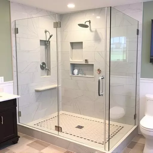 custom shower enclosures lake Orion Michigan,custom shower enclosure designs,frameless custom shower enclosures