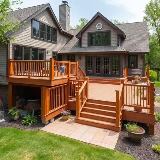 deck builders in wisconsin,custom deck design,composite decking materials