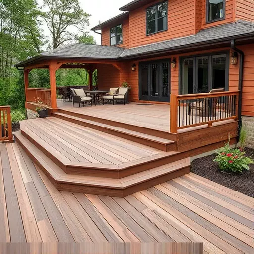 deck builders in wisconsin,custom deck design,composite decking materials