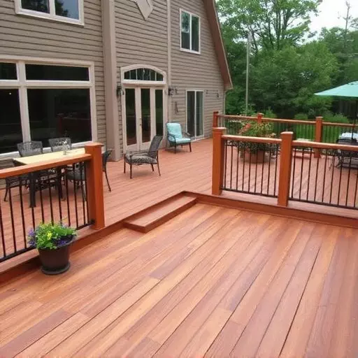 deck builders in wisconsin,custom deck design,composite decking materials