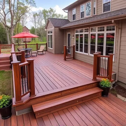 deck builders in wisconsin,custom deck design,composite decking materials