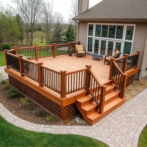 deck builders in wisconsin,custom deck design,composite decking materials