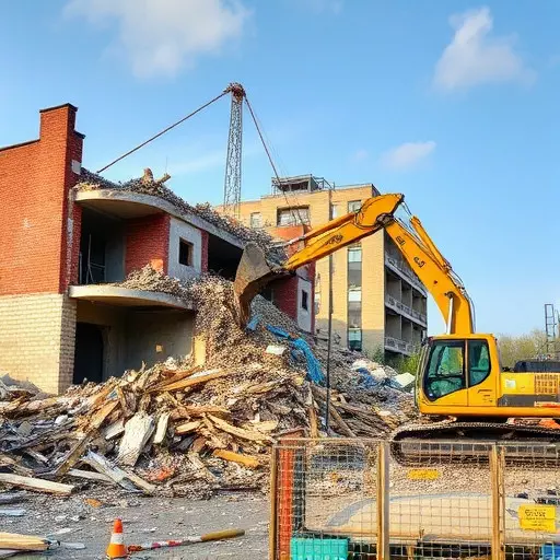 demolition and recycling services toledo,construction site demolition,building deconstruction