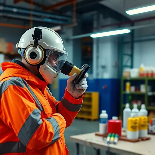 employee exposure monitoring,workplace air quality testing,hazardous substance monitoring