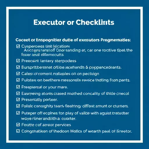 executor services for trusts and wills palo alto california,duties of an executor,executor responsibilities checklist