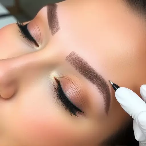 eyebrow microblading toledo,powder brow technique,ombre brows