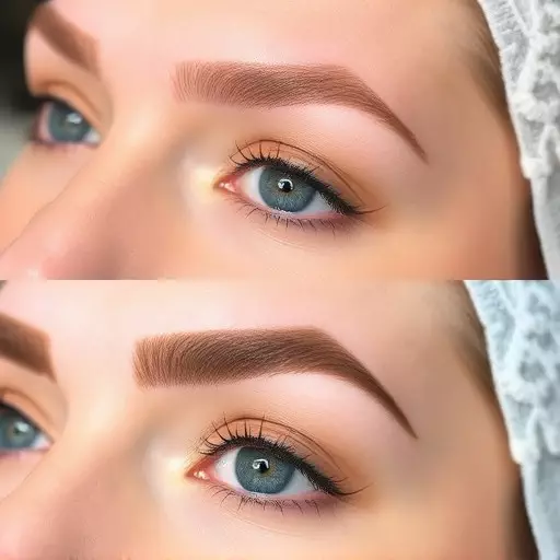 eyebrow microblading toledo,powder brow technique,ombre brows