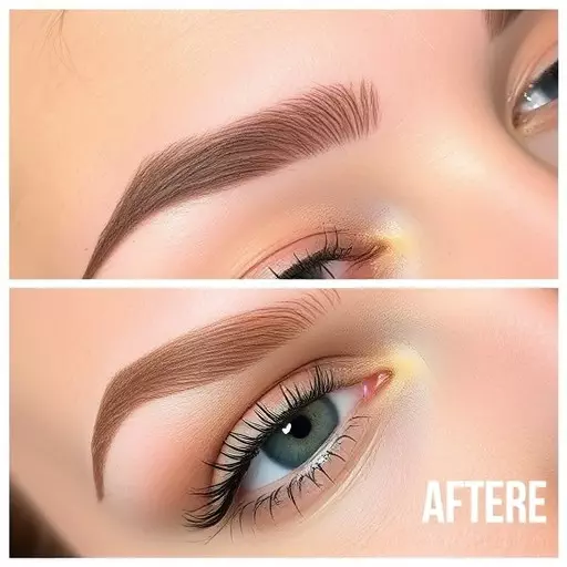 eyebrow microblading toledo,powder brow technique,ombre brows