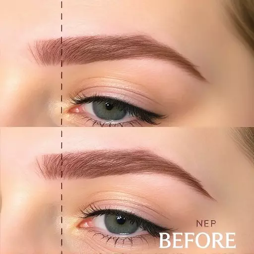 eyebrow microblading toledo,powder brow technique,ombre brows