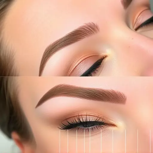 eyebrow microblading toledo,powder brow technique,ombre brows