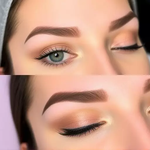 eyebrow microblading toledo,powder brow technique,ombre brows