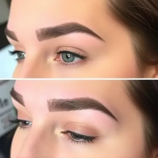 eyebrow microblading toledo,powder brow technique,ombre brows