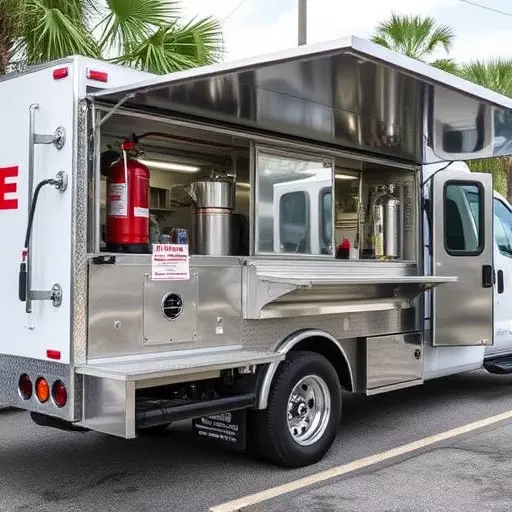 Food truck fire suppression system installation Jacksonville,Benefits of food truck fire suppression systems,Portable fire suppression systems for food trucks