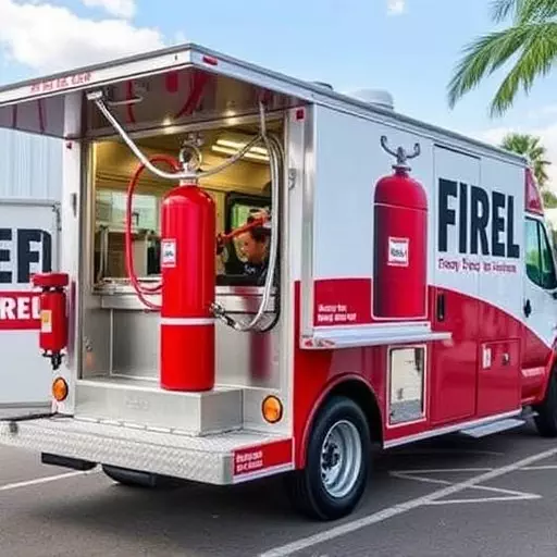 Food truck fire suppression system installation Jacksonville,Benefits of food truck fire suppression systems,Portable fire suppression systems for food trucks