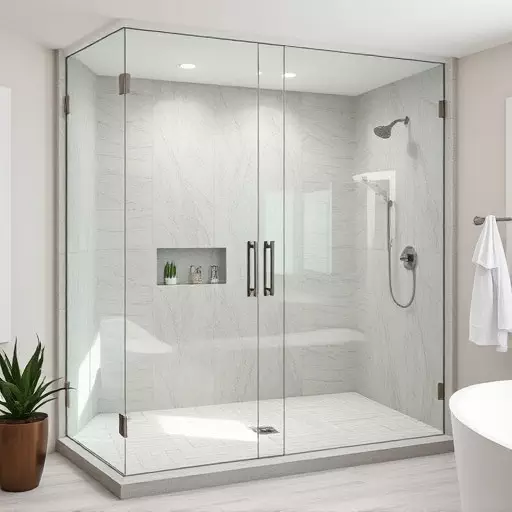 Frameless glass for minimalist interiors Troy MI,Frameless enclosures with color-tinted options