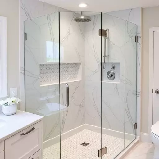 frameless glass shower doors lake Orion Michigan,frameless glass shower door designs,benefits of frameless shower doors